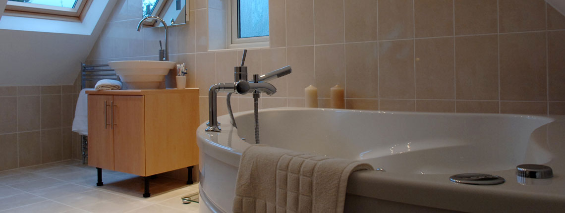 Loft conversion bathroom